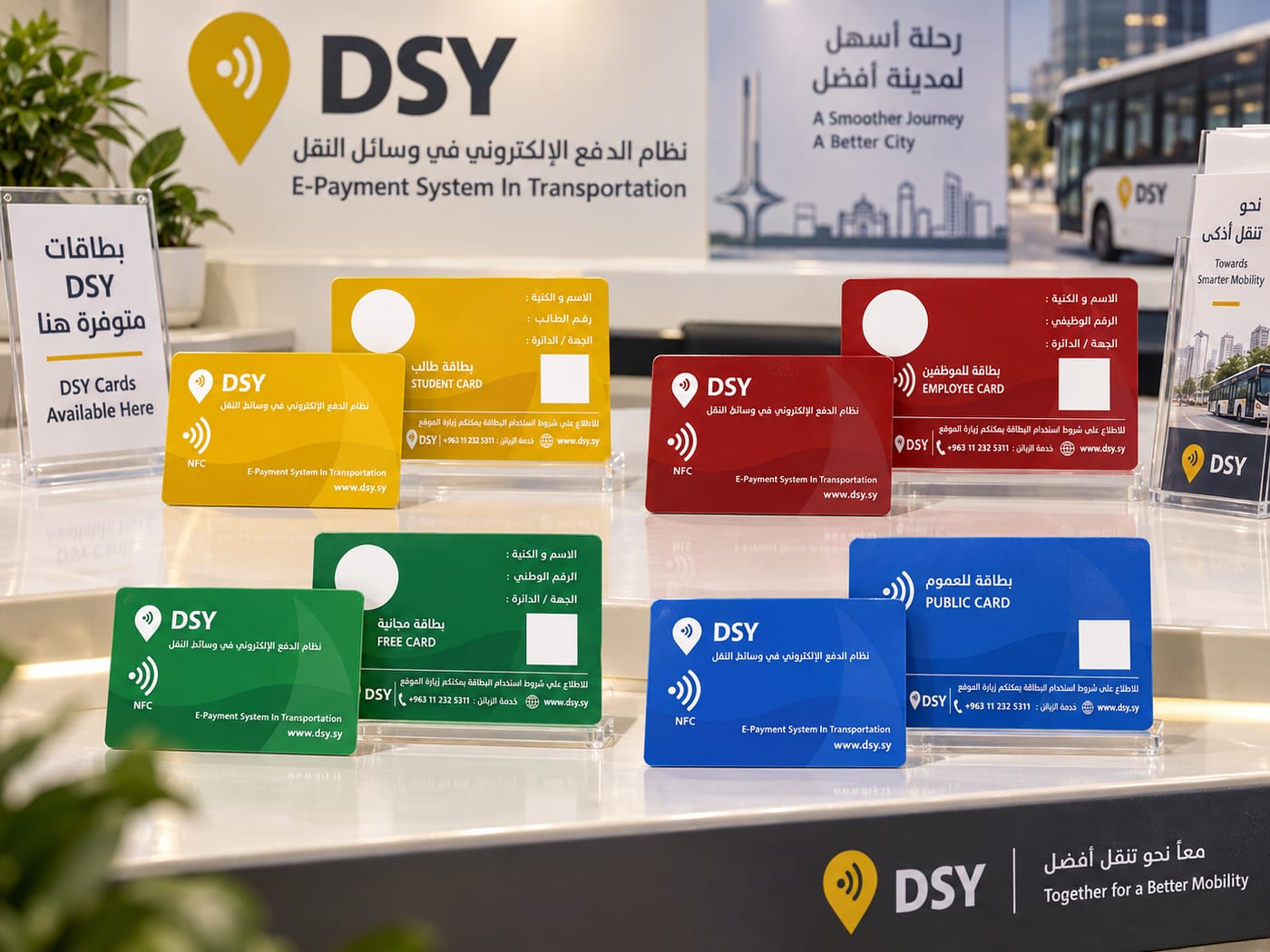 جناح عرض بطاقات DSY